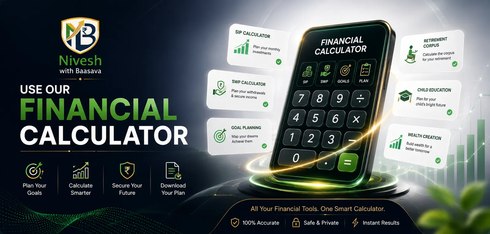 Create your free financial plan with Baasava Hathiwala